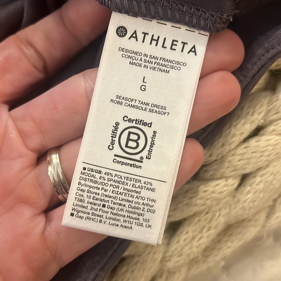 Athleta Seasoft Tank Dress - Picture 10 of 10